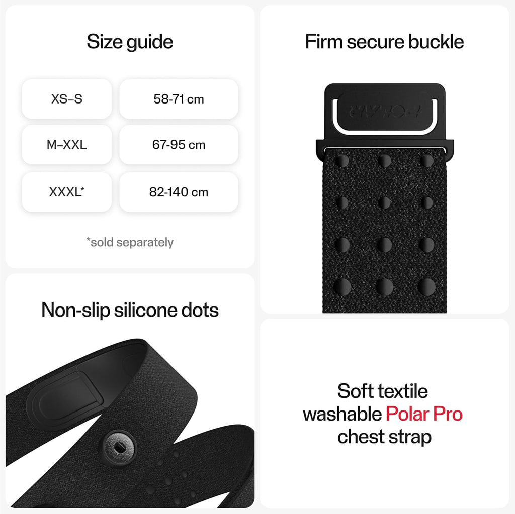 H10 Heart Rate Monitor Chest Strap - ANT + Bluetooth, Waterproof HR Sensor for Men and Women