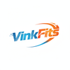A logo with the word VinkFits it should be captivating pls